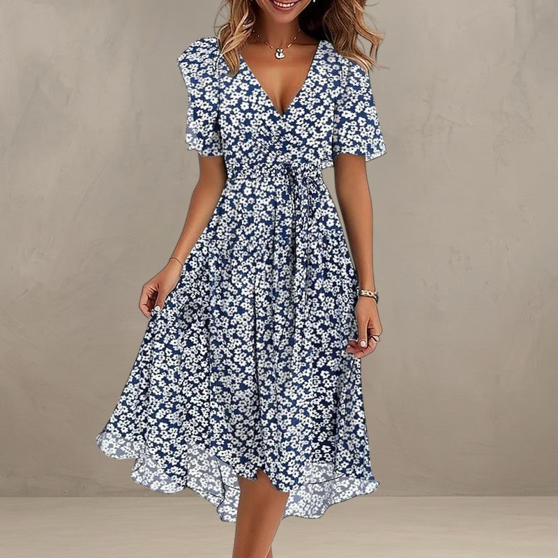 YADA | ROBE ÉLÉGANTE ET COLORÉE