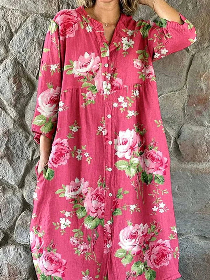 Nira | Robe Fleurie Artistique