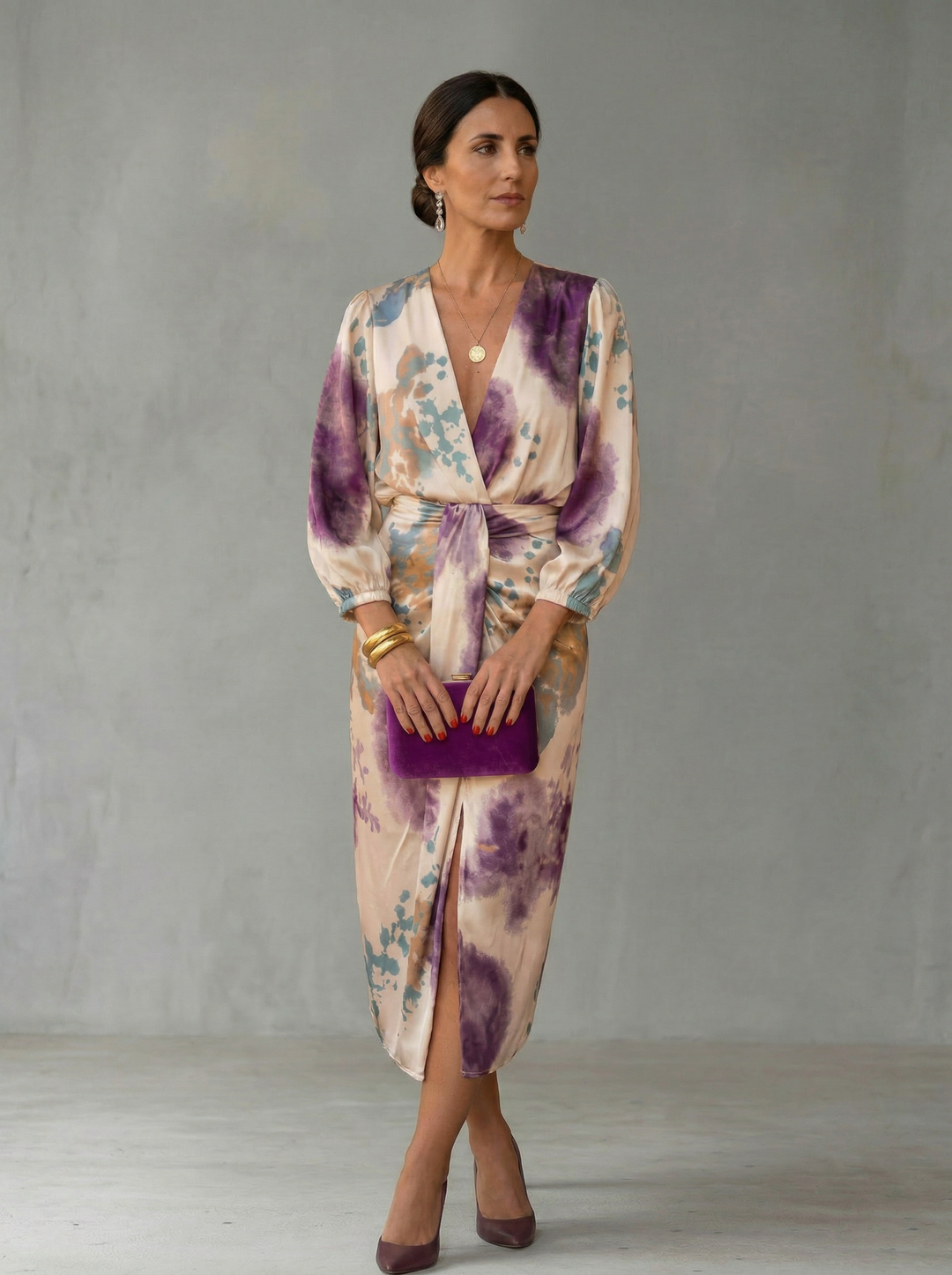 Valeria - Robe Élégante à Décolleté en V
