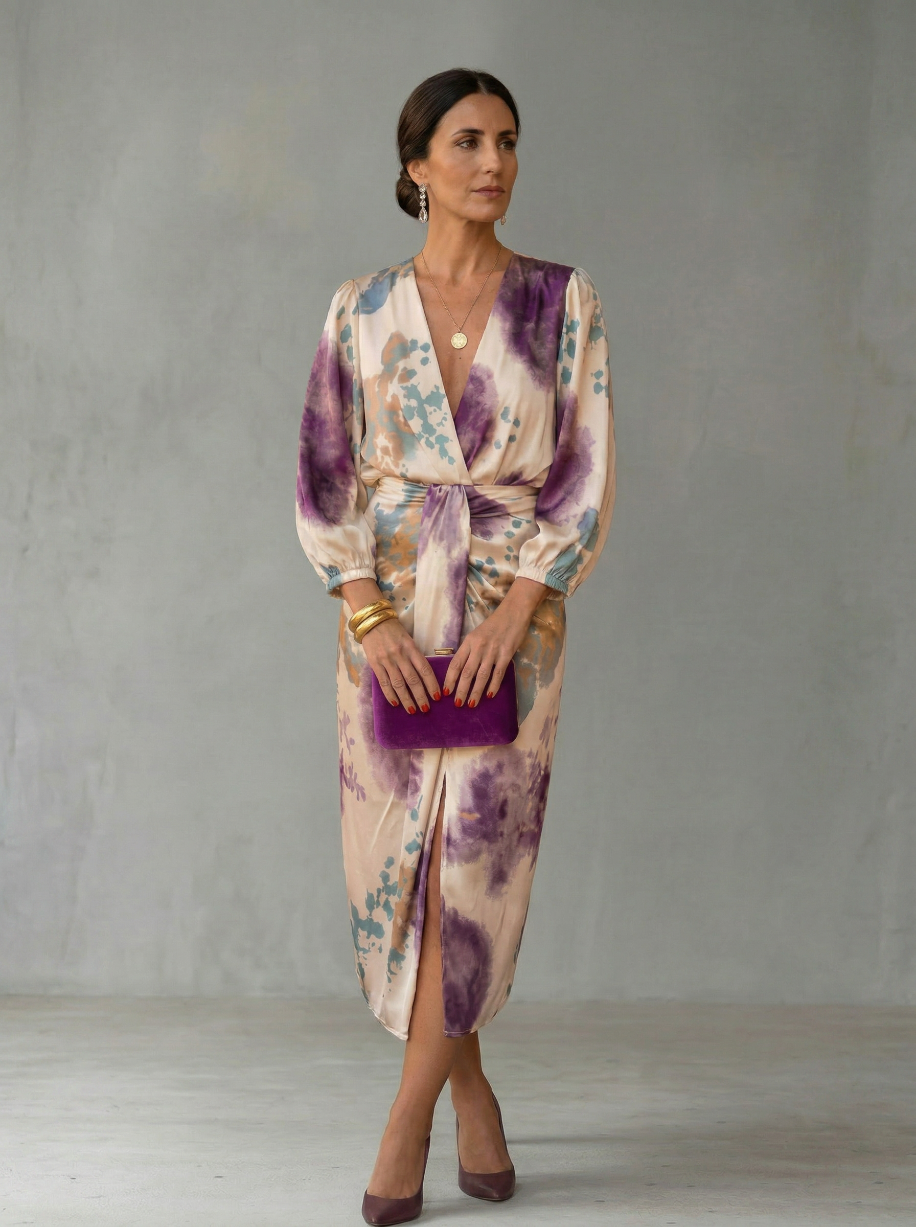 Valeria - Robe Élégante à Décolleté en V
