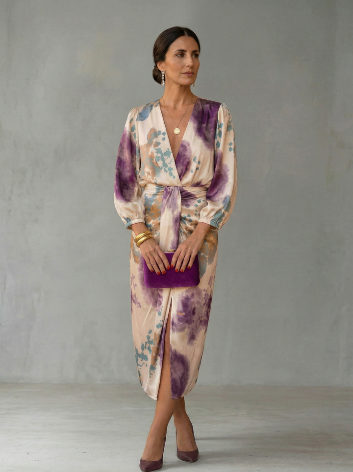 Valeria - Robe Élégante à Décolleté en V