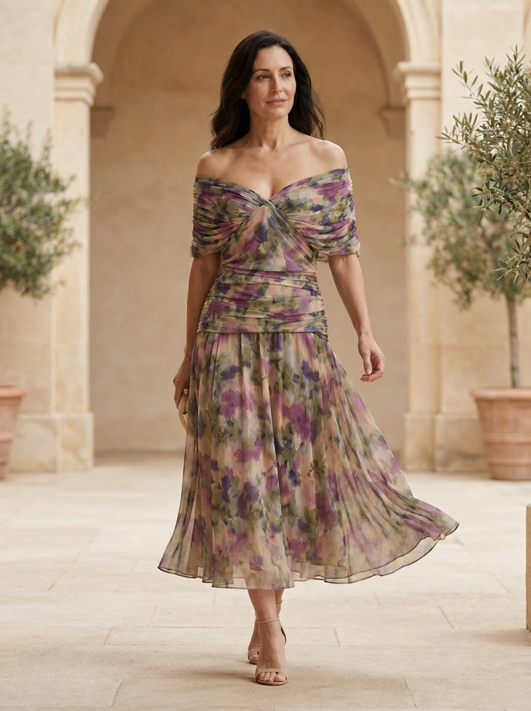 Robe Luisa Décolleté en V