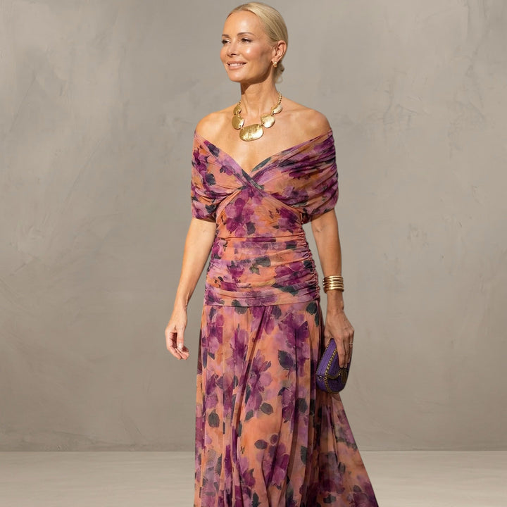 FLORENDRA | ROBE MAXI FLORALE