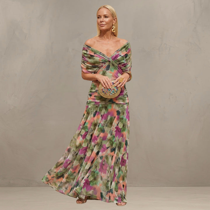 FLORENDRA | ROBE MAXI FLORALE