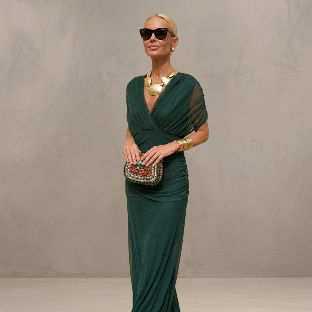 FLORENDRA | ROBE MAXI FLORALE