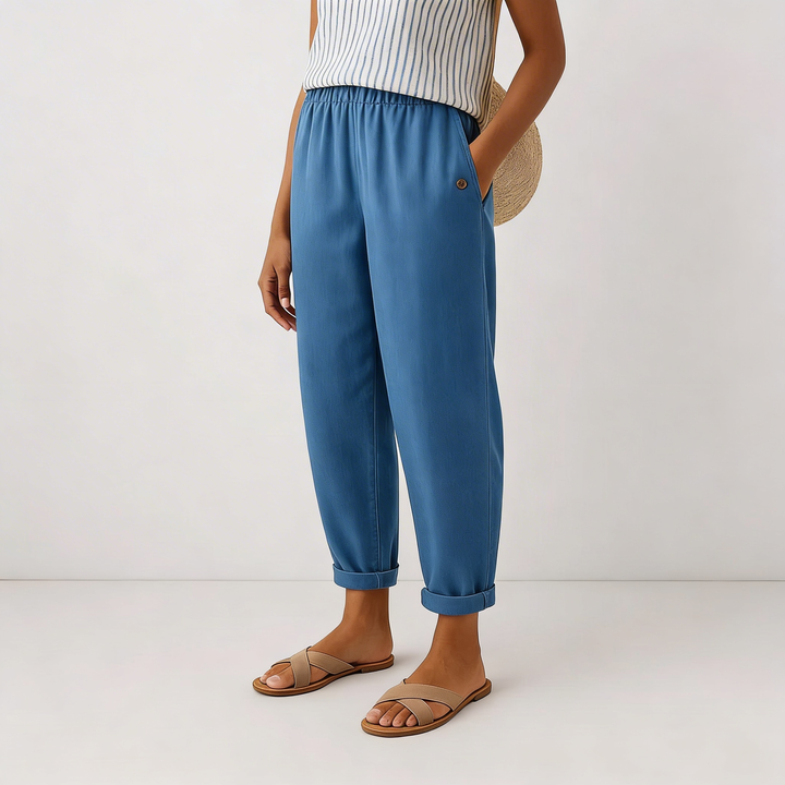 Stella | Pantalon en Lin Éternel