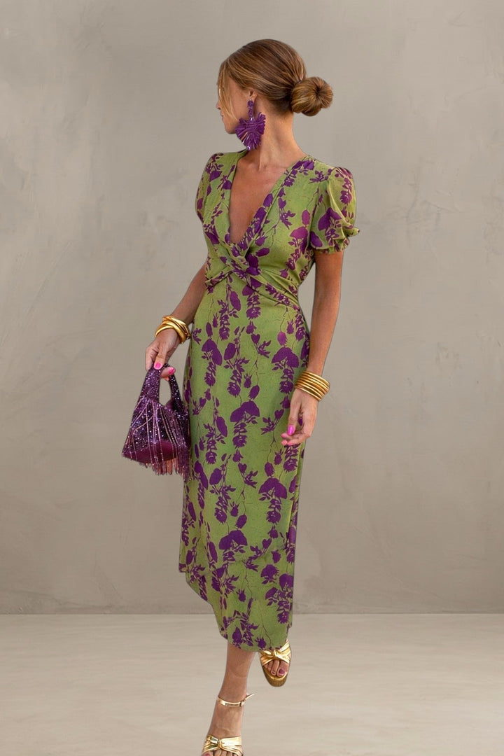 JANEY | ROBE D'ÉTÉ COLORÉE