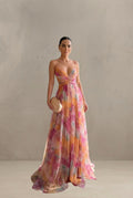 GRACE | ROBE ROMANTIQUE À COUCHES TRANSLUCIDES