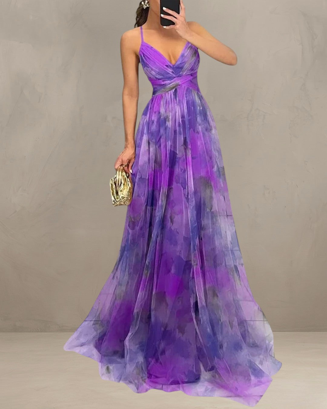 GRACE | ROBE ROMANTIQUE À COUCHES TRANSLUCIDES