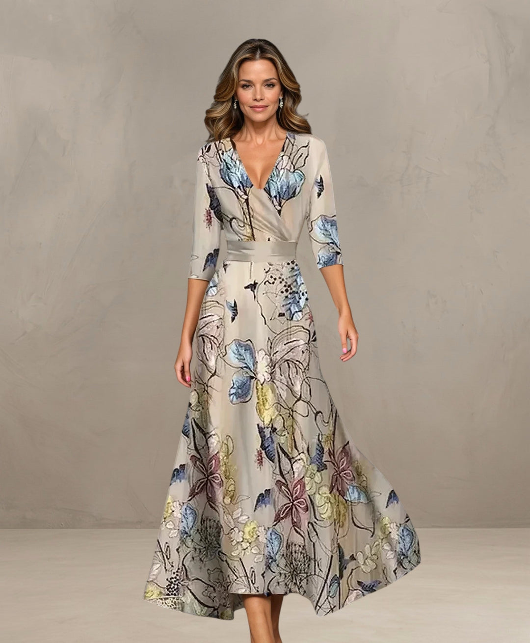 ARIA | ROBE CHIC AVEC IMPRIMÉ FLORAL
