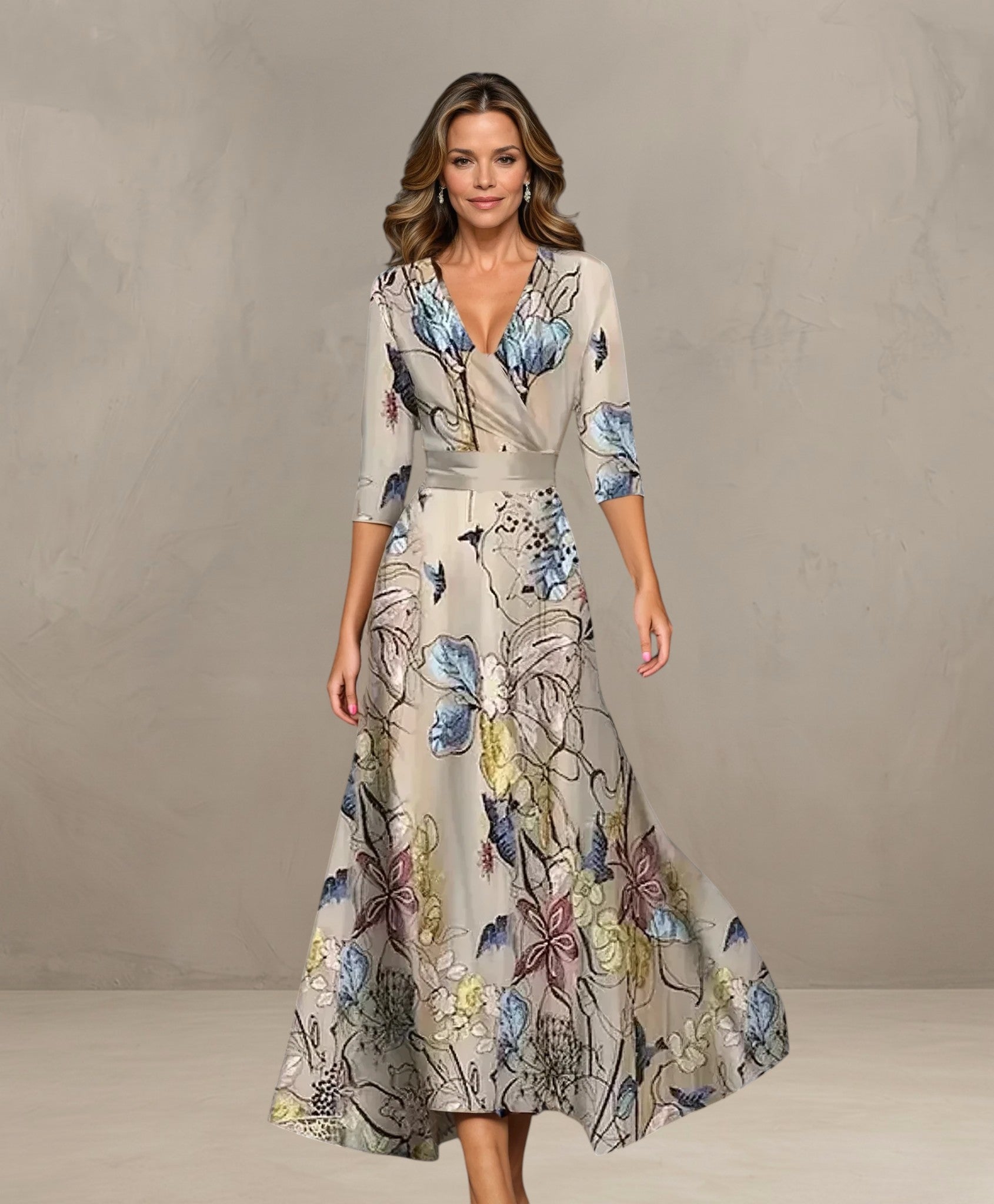 ARIA | ROBE CHIC AVEC IMPRIMÉ FLORAL