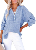 Clara | Blouse Légère Boutonnée Manches Longues