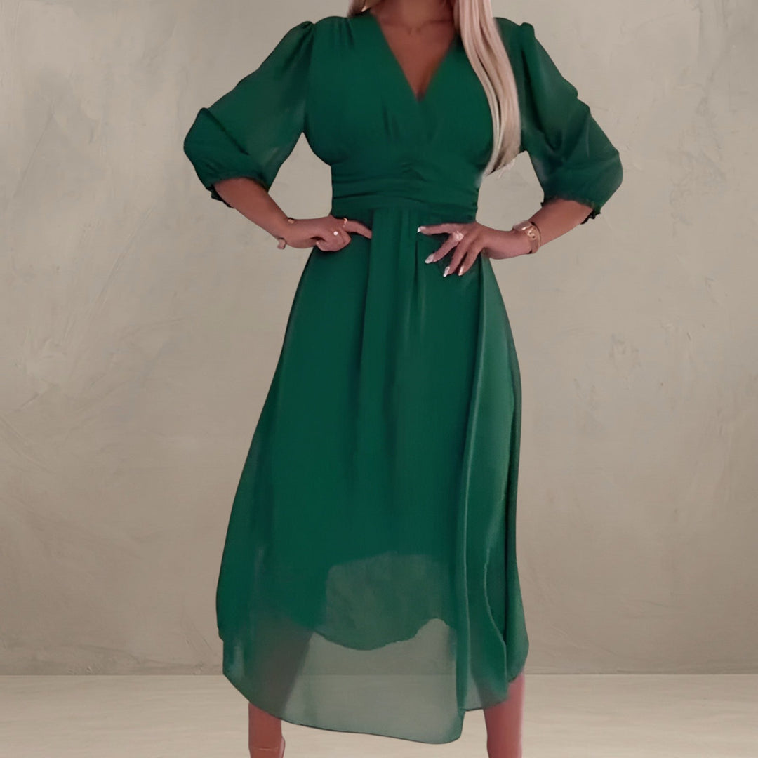 AURORA | ROBE ENVELOPPANTE ÉLÉGANTE