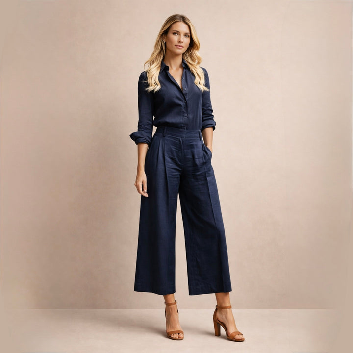 Delphine | Ensemble Élégant en Lin