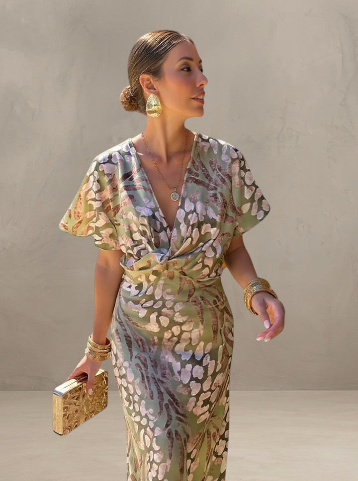 CLARANDRA | ROBE MIDI EN CUIVRE