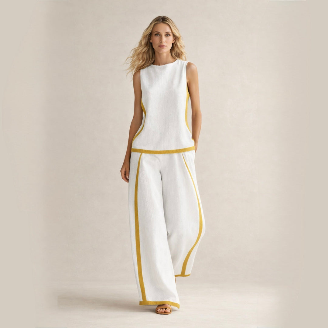 Sophie | Ensemble Élégant Avec Pantalons Amples