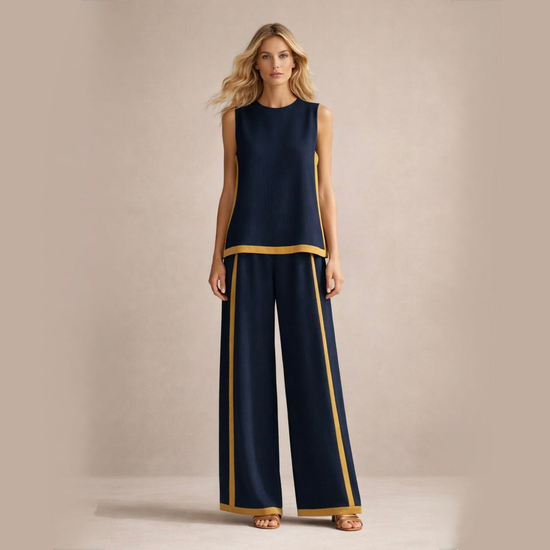 Sophie | Ensemble Élégant Avec Pantalons Amples