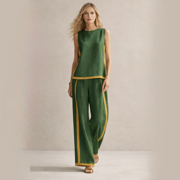 Sophie | Ensemble Élégant Avec Pantalons Amples