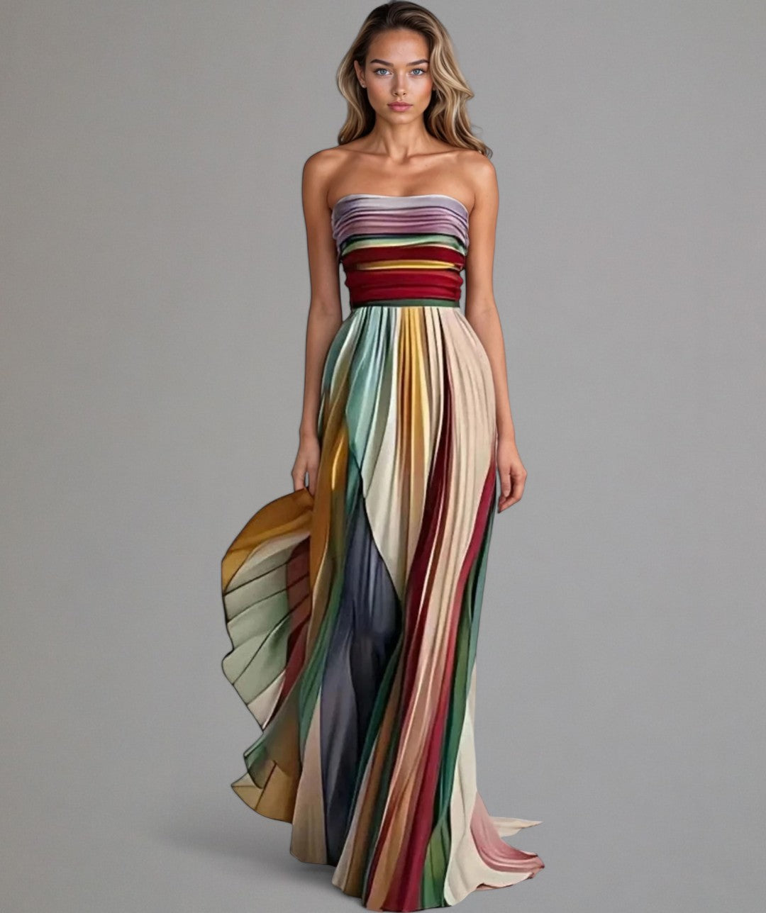 Talma | Robe A-Line Sans Bretelles Sans Effort