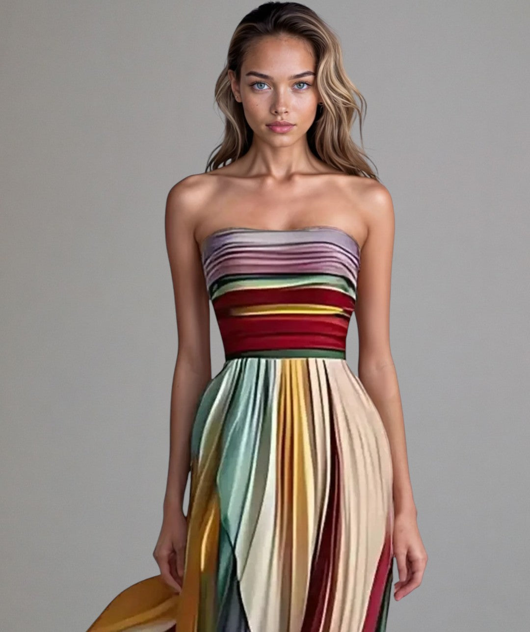 Talma | Robe A-Line Sans Bretelles Sans Effort