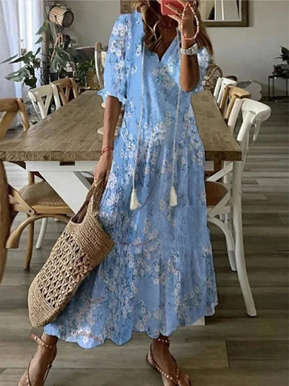 ARIA | Robe Boho à Couverture du Ventre