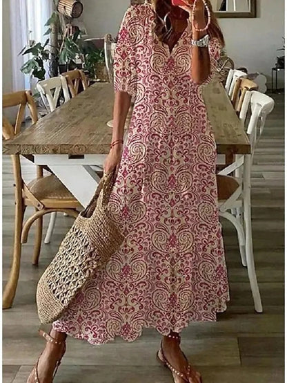 ARIA | Robe Boho à Couverture du Ventre