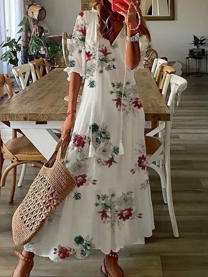 ARIA | Robe Boho à Couverture du Ventre