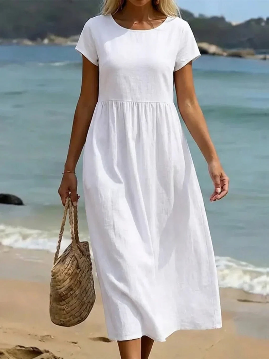 Ursina | Robe Midi Fluide