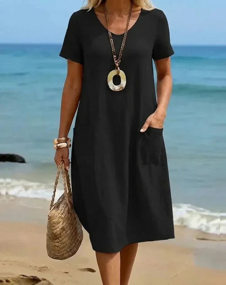 Oriane | Robe Maxi Décontractée Fluide